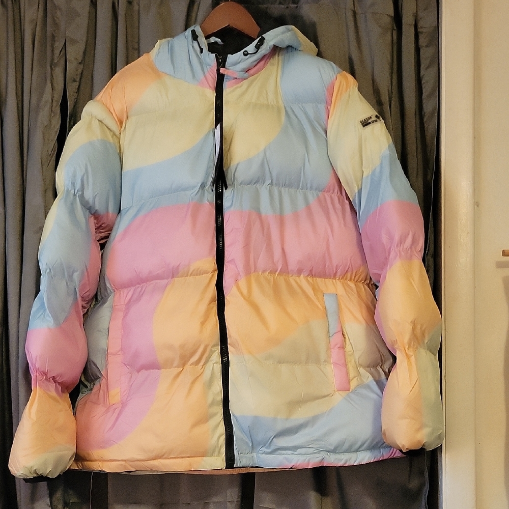Reason Multicolor Puffer Jacket
